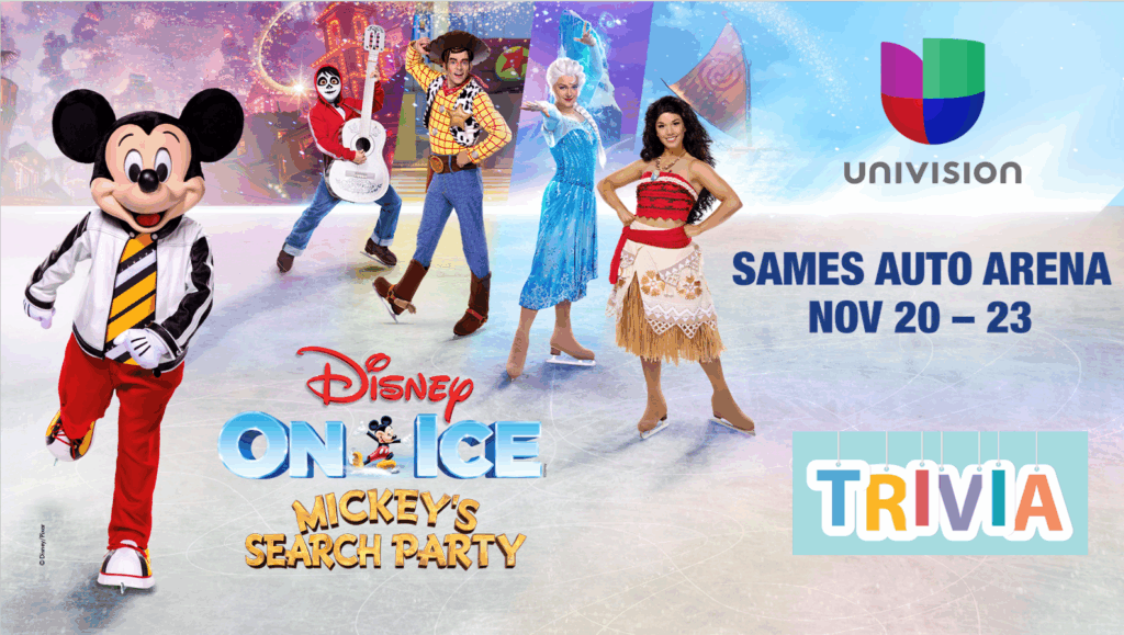 ¡Participa en la Trivia y Gana Boletos para Disney On Ice en Laredo! - Noticias Notivalle