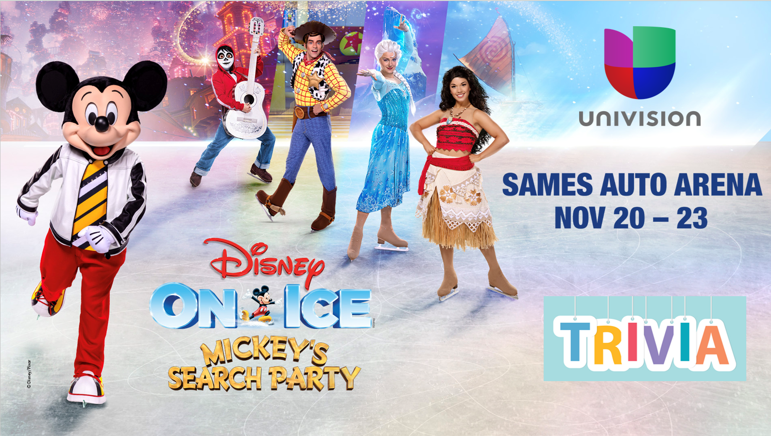 ¡Participa en la Trivia y Gana Boletos para Disney On Ice en Laredo!