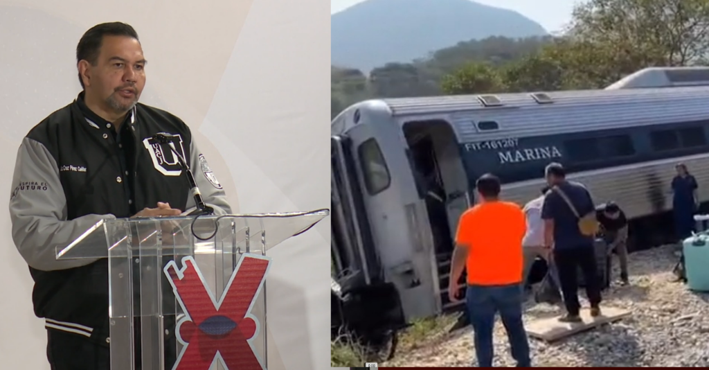 Cruz Pérez Cuellar se disculpa por falta de comunicación con juarenses heridos en el accidente de tren en Oaxaca