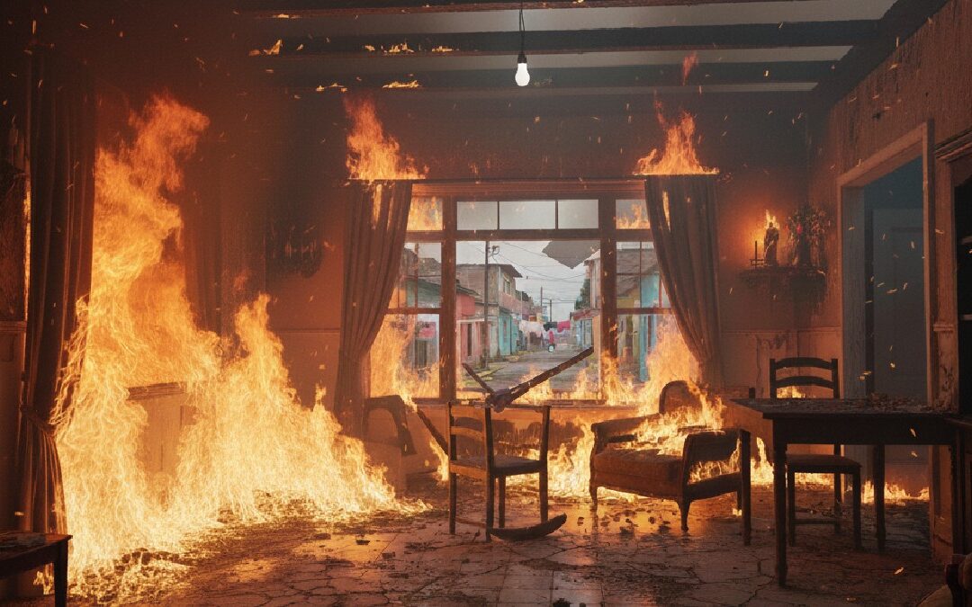 Incendio en Saltillo: Adolescentes traviesos causan daño en la colonia María del Carmen Cavazos con cuetes