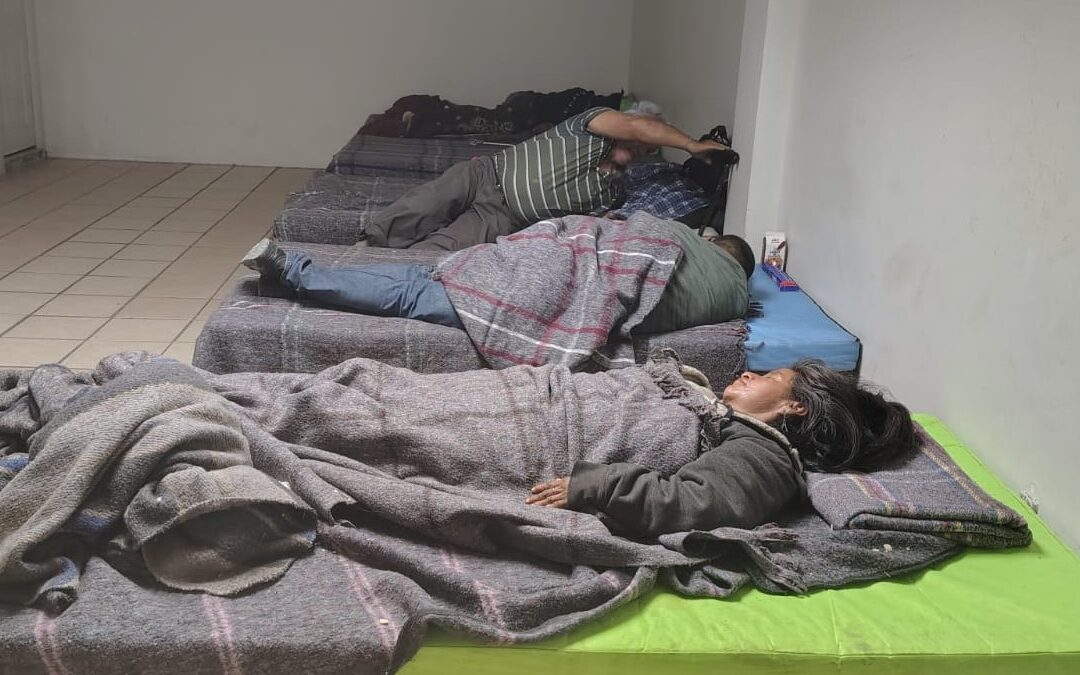 Albergue en Torreón protege a personas en situación de calle del frío