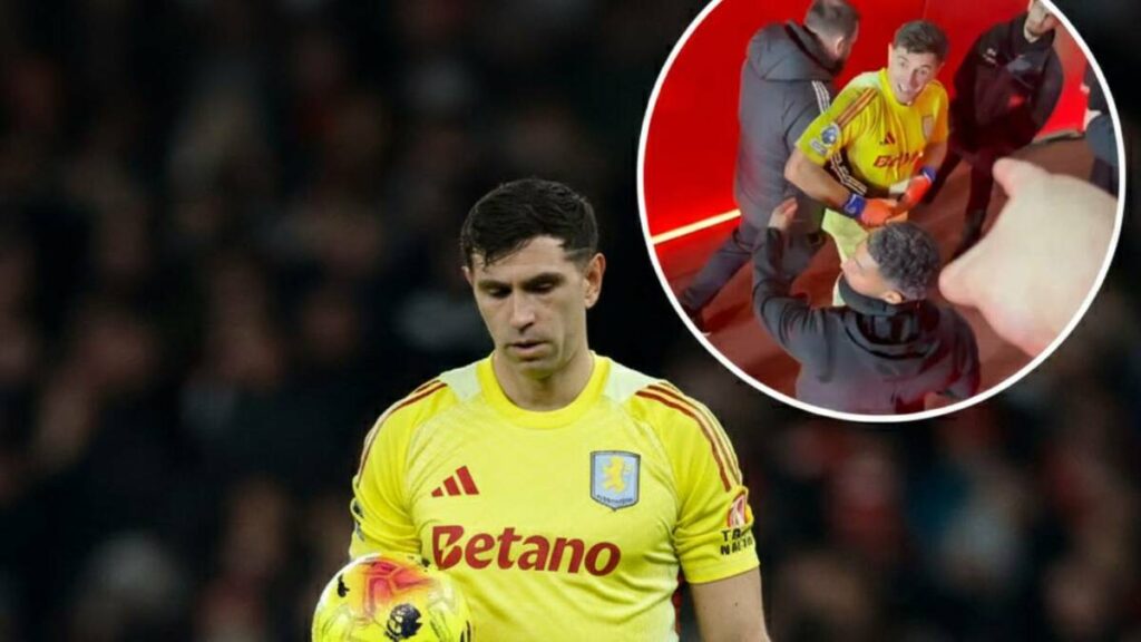 Dibu Martínez en Conflicto con Aficionados del Arsenal: ¡Mira el Video!