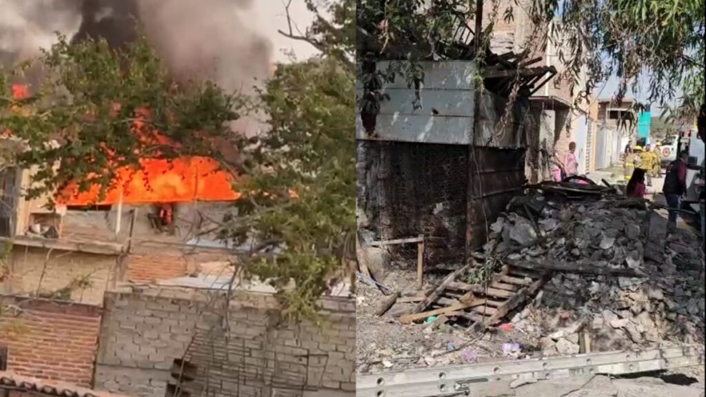 Incendio en Laredo: Familia de El Salto Evacúa a Tiempo ante Chatarra Acumulada