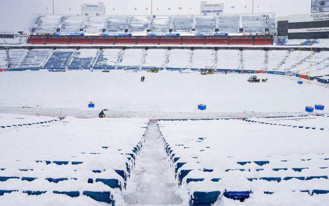 Buffalo Bills Invita a sus Aficionados a Limpiar la Nieve del Highmark Stadium