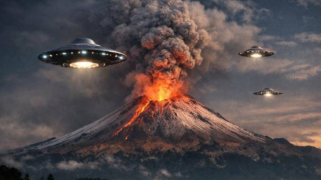 Ovnis en el Popocatépetl: Extraños Objetos Luminosos Captados en la Noche de 2025