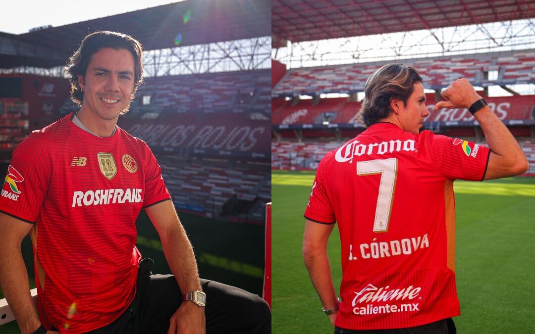 Toluca da la bienvenida a Sebastián Córdova: un nuevo refuerzo para el Clausura 2026 al ritmo de Cristian Castro