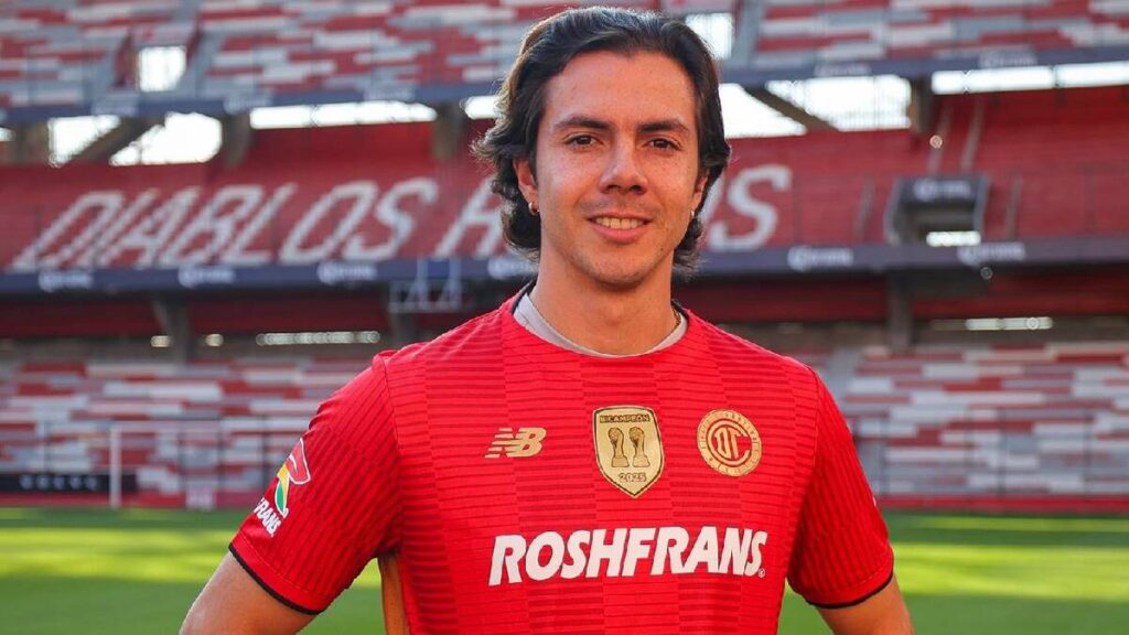 Sebastián Córdova, el nuevo jugador de Toluca, listo para brillar en el fútbol mexicano