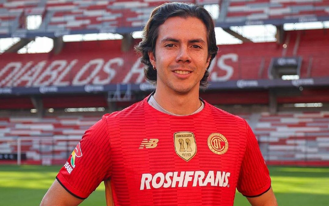 Sebastián Córdova, el nuevo jugador de Toluca, listo para brillar en el fútbol mexicano