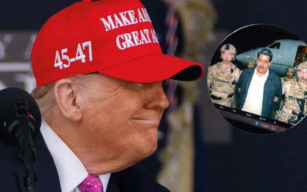 Donald Trump Anuncia la Captura de Nicolás Maduro Tras Operativo de Estados Unidos en Venezuela