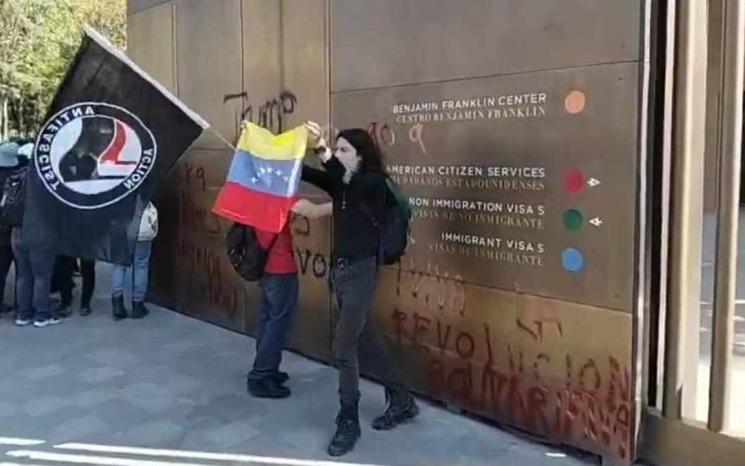 Protestas en México tras la captura de Nicolás Maduro: Ataque a la Embajada de Estados Unidos