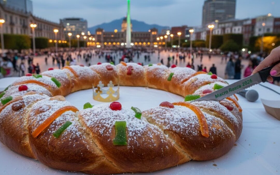 Celebra la Macro Rosca de Reyes 2026 en Monterrey: Todo lo que debes saber para el 6 de enero
