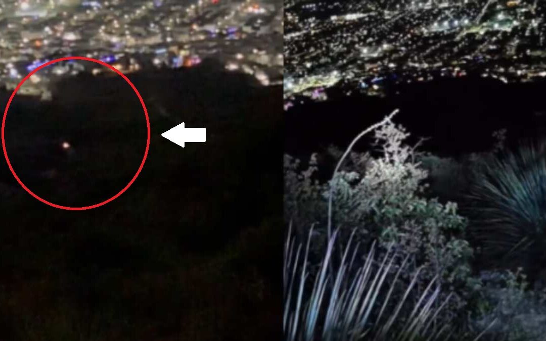 Extrañas luces en el Cerro de las Mitras: ¿Una conexión con brujas en Santa Catarina?