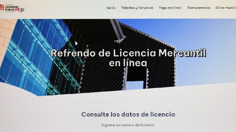 Renueva tu Licencia de Funcionamiento Mercantil en Línea en Laredo