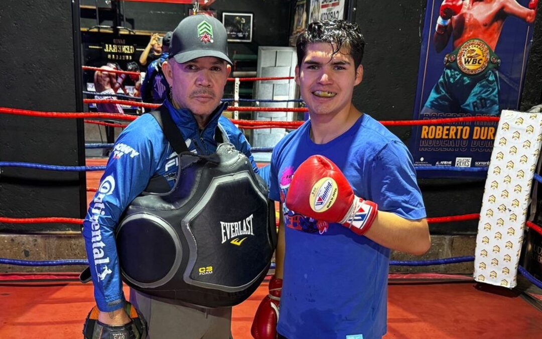 David Cuéllar Regresa a Laredo para Entrenar con Su Padre