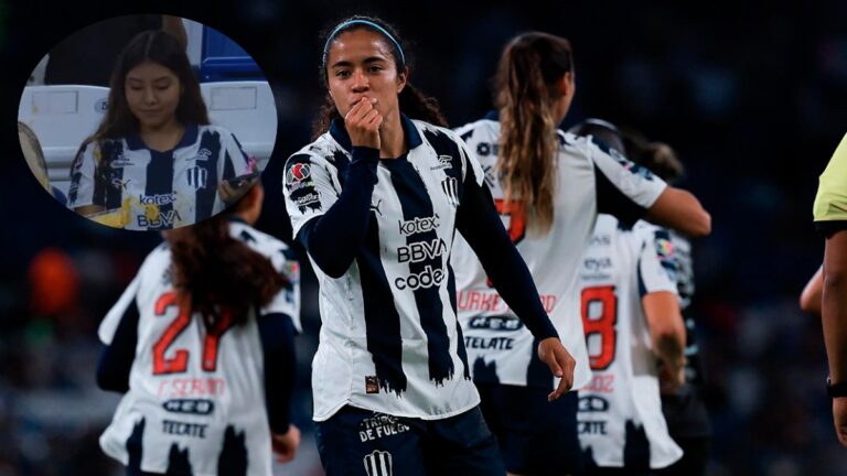 Incidente en el partido: Aficionada de las Rayadas sufre por nachos derramados
