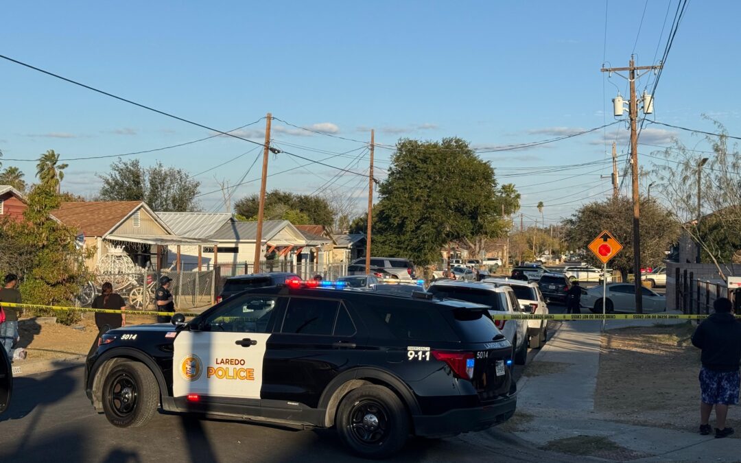 Una persona herida tras tiroteo en el área de 2000 E. Kearney en Laredo
