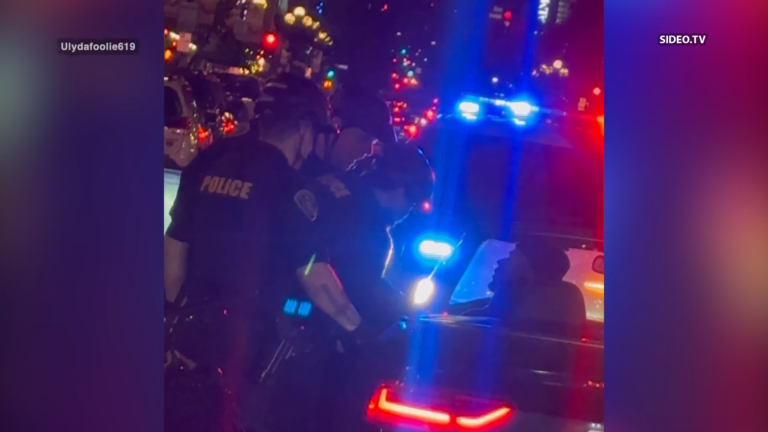 Detención de conductor por sustancias ilegales tras accidente con bicicleta policial en La Mesa