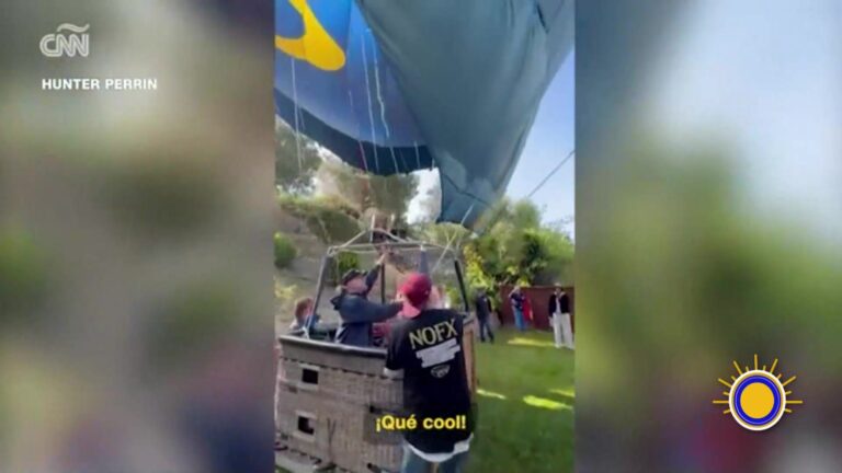 Globo Aerostático Emergencia: Susto En California: Globo Aerostático Hace Aterrizaje De Emergencia En Zona Residencial