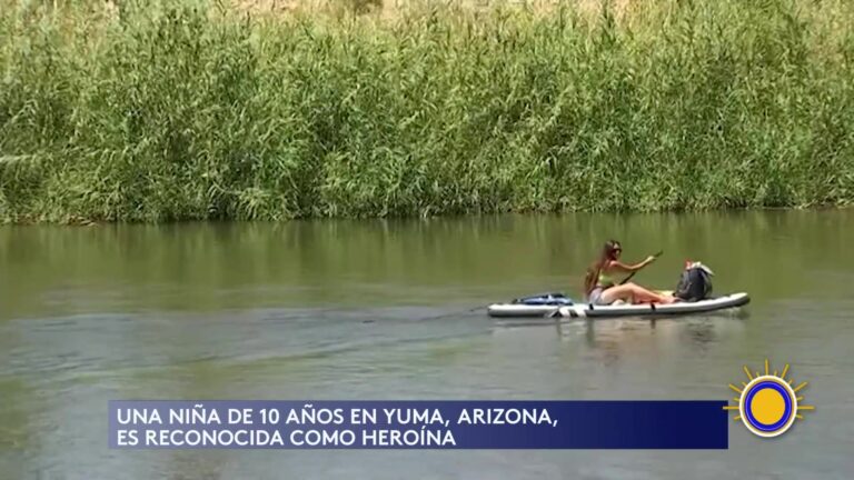 Niña Héroe: Héroe Infantil: Niña De 10 Años Salva A Mujer De Ahogarse En El Río Colorado