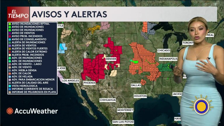 Pronóstico: El Tiempo: Ola De Calor Y Lluvias Para Texas Y El Golfo