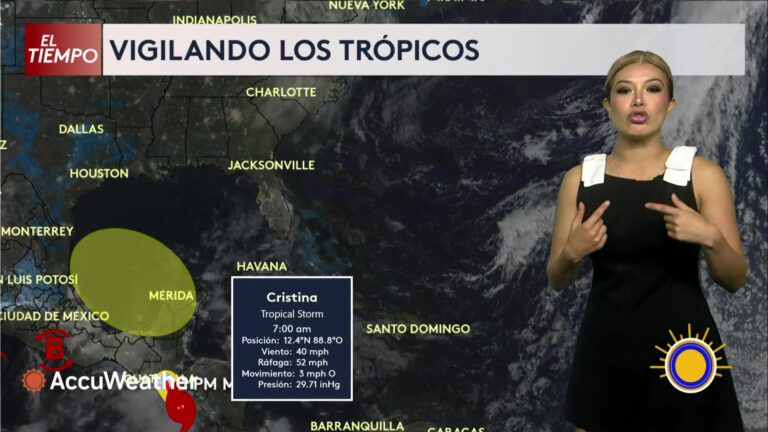 Tormenta Tropical Cristina Y Calor Extremo: Pronóstico Completo Para El Fin De Semana