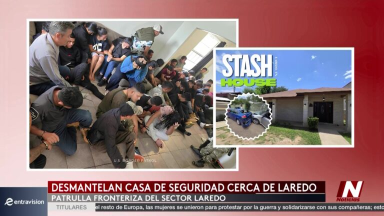 41 Migrantes Arrestados En Casa De Seguridad: Autoridades Intensifican Operativos
