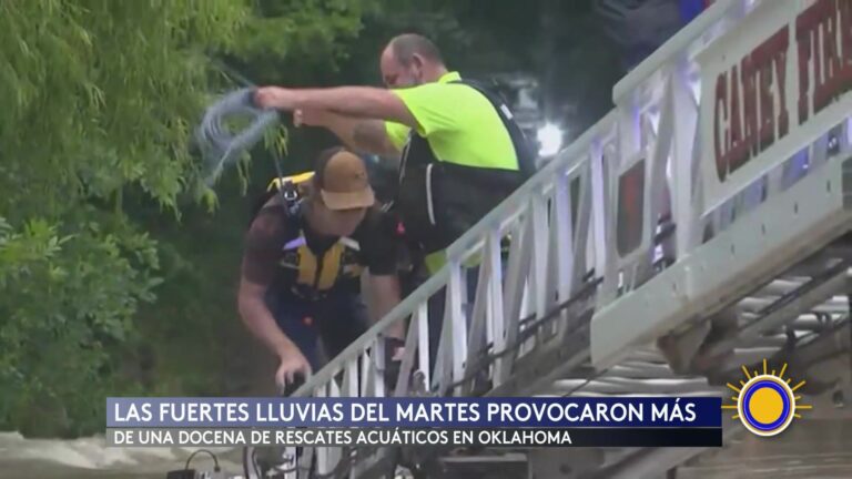 Lluvias Oklahoma: Lluvias Torrenciales En Oklahoma Dejan Múltiples Rescates Y Vehículos Varados