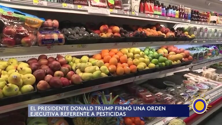 Trump Firma Orden Ejecutiva Para Estudiar Pesticidas Sin Fondos Adicionales
